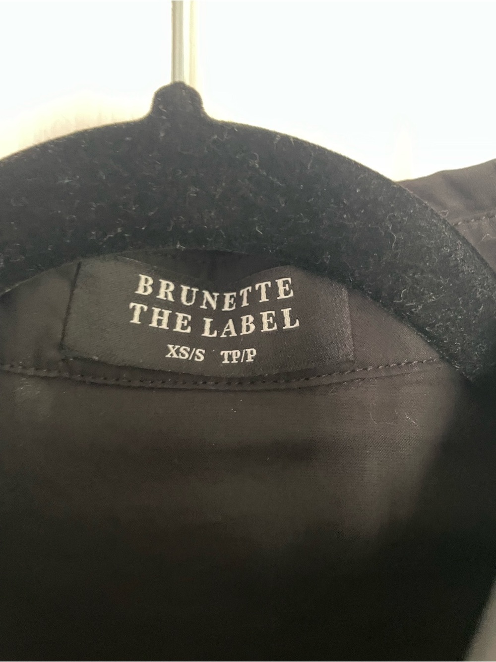 Brunette the label poplin black shirt - Picture 8 of 11